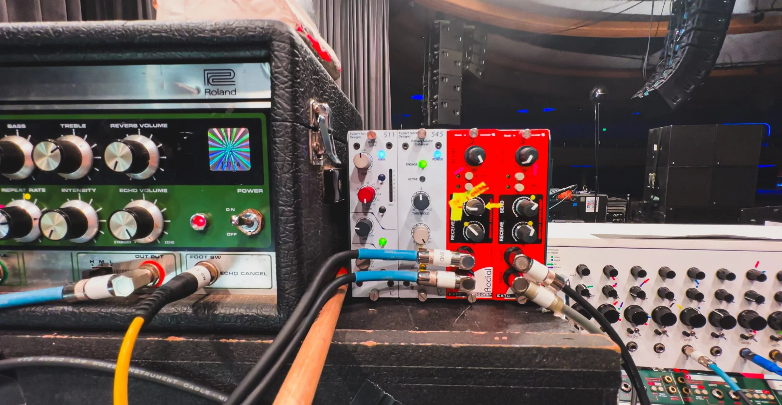 LCD Soundsystem: Stage Tour with Christina Moon — Rupert Neve Designs